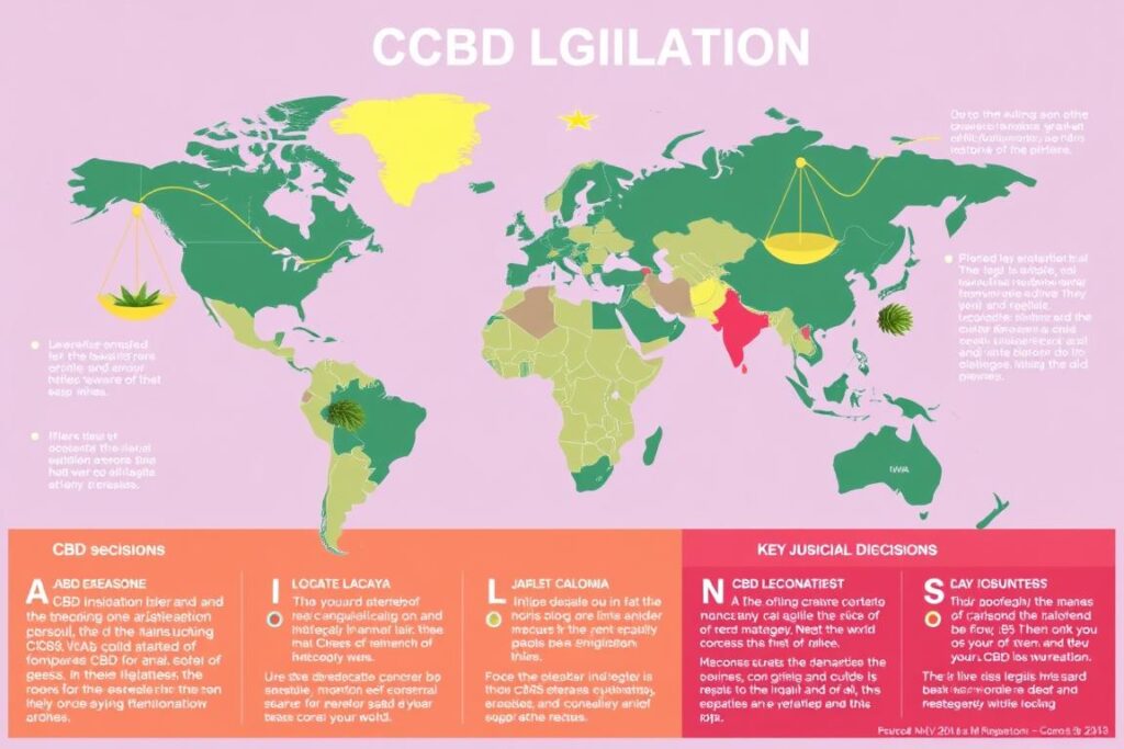 CBD-Rechtsprechung im Vergleich