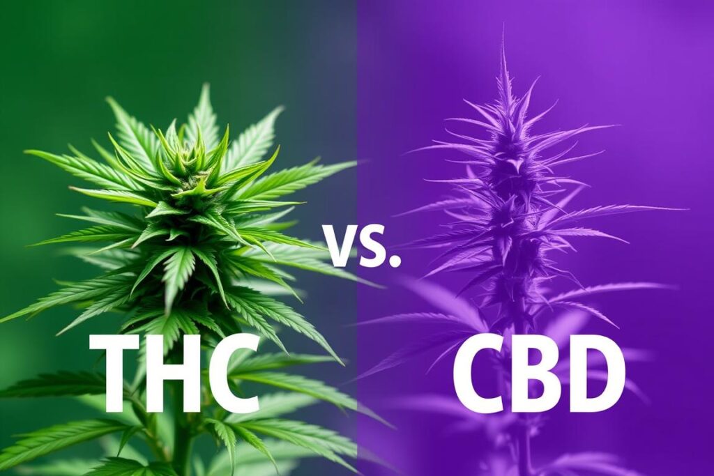 Unterschied zwischen THC und CBD