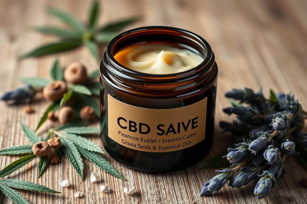 hochwertige CBD-Salbe